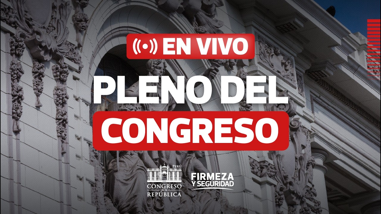 🔴 EN VIVO: Sesi&oacute;n del Pleno | 12 DE MARZO DEL 2026
