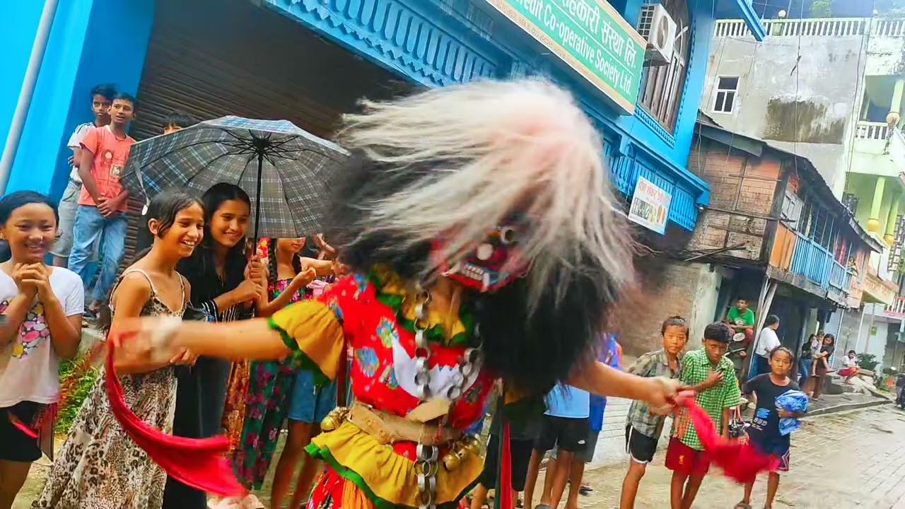 LAKHEY #nepal #lakhey #newariculture
