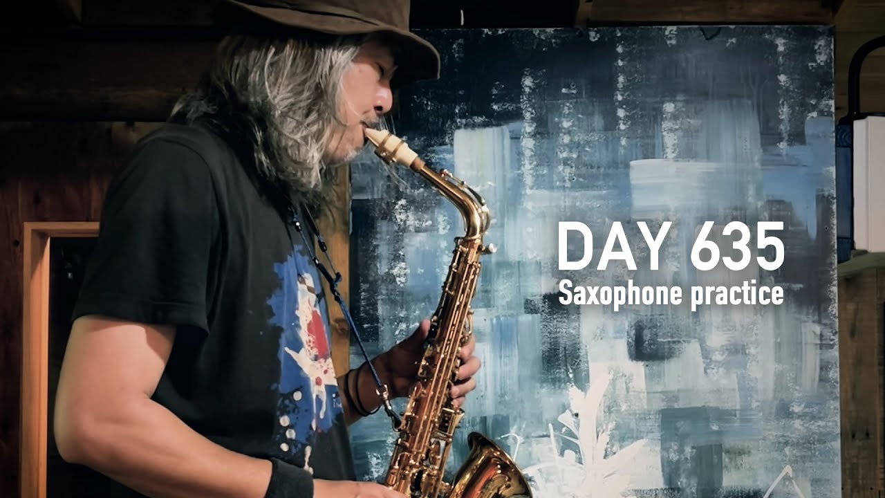 Polka Dots and Moonbeams / 635th day of saxophone practice