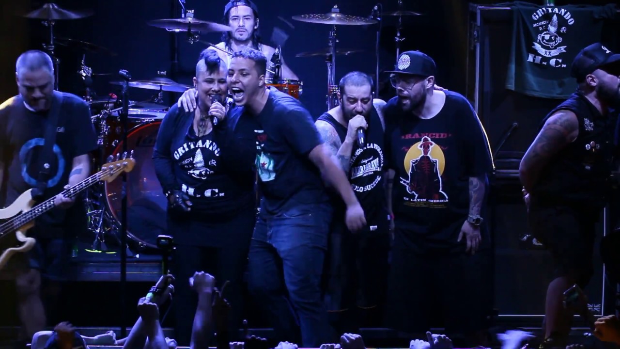 CPM 22 - Cover Gritando HC - Quero Ser Punk com vc - Hangar 110 23-12-2017