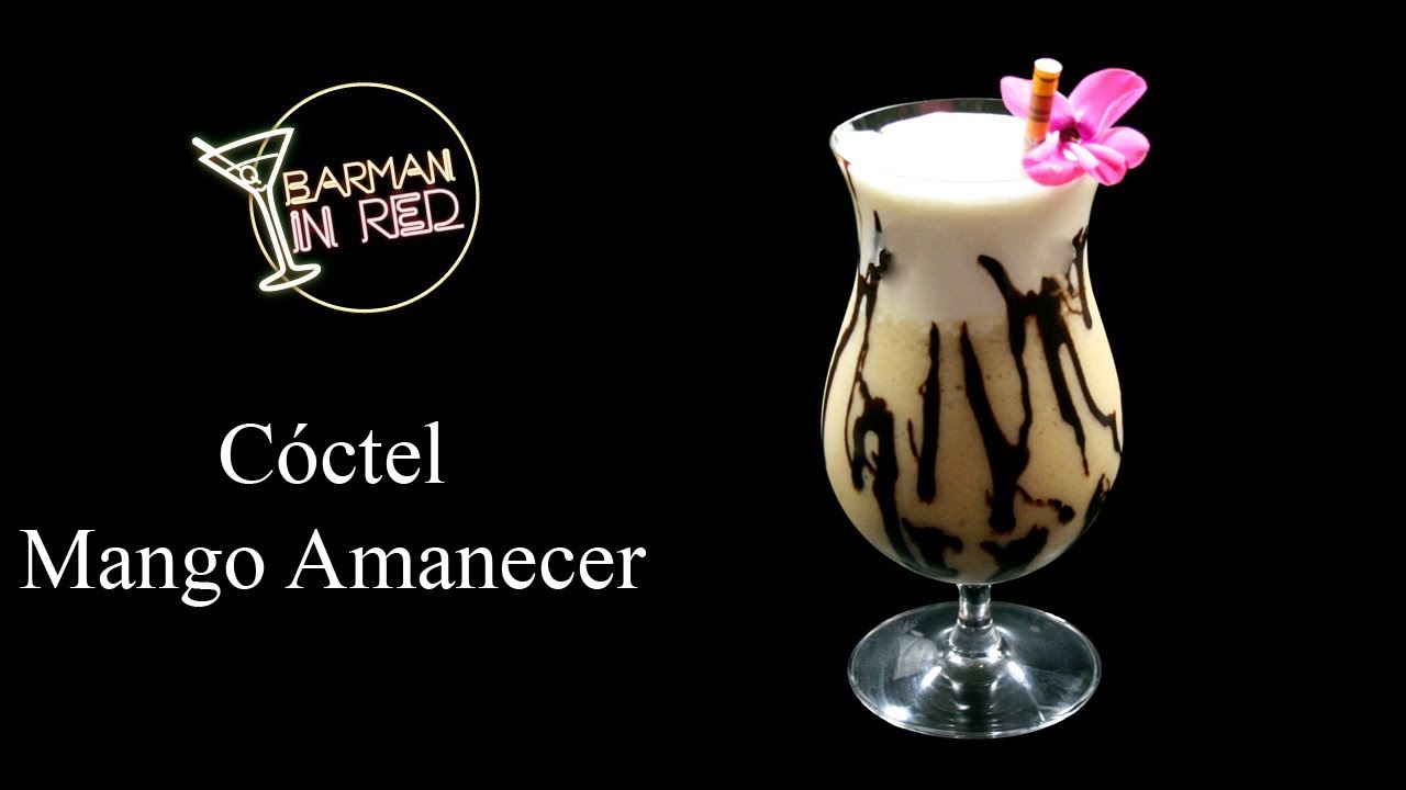 Como hacer el coctel MANGO AMANECER
