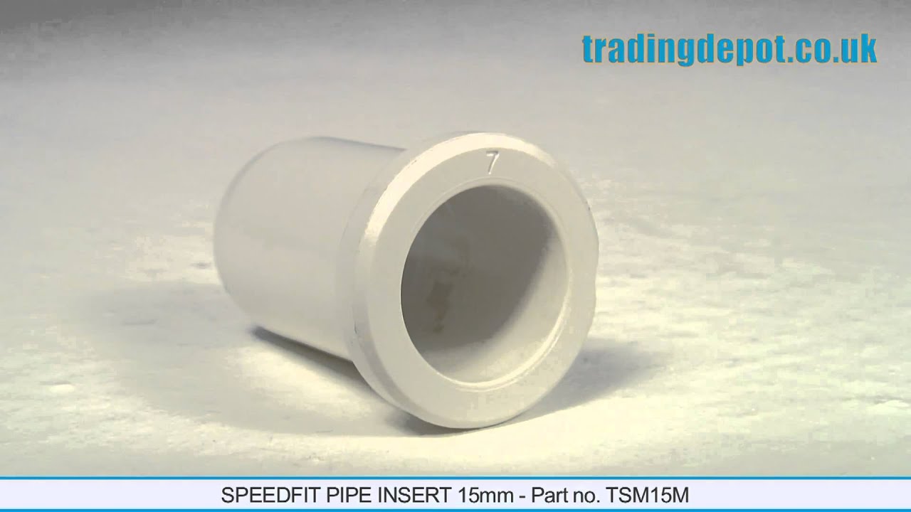 TRADING DEPOT: Speedfit Pipe Insert 15mm - Part no:TSM15M