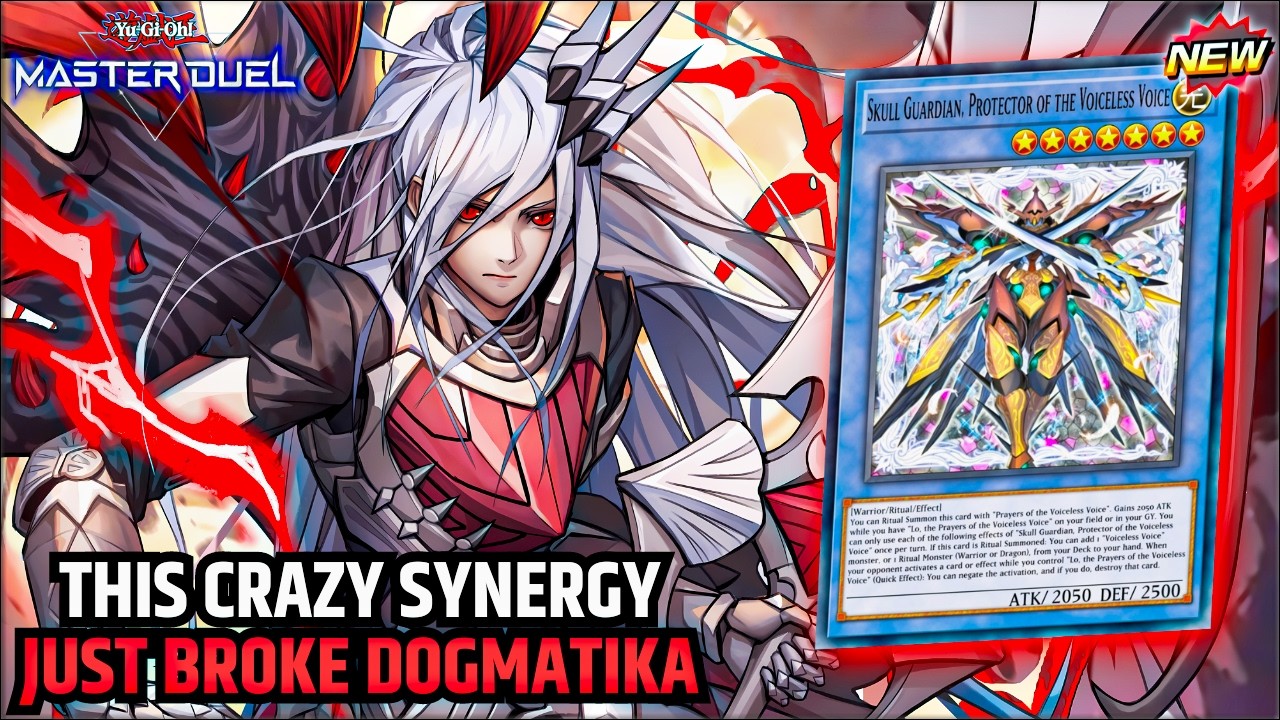 🕯️THIS CRAZY SYNERGY BROKE DOGMATIKA🕯️-DOGMATIKA VOICELESS VOICE DECK PROFILE |YU-GI-OH! MASTER DUEL