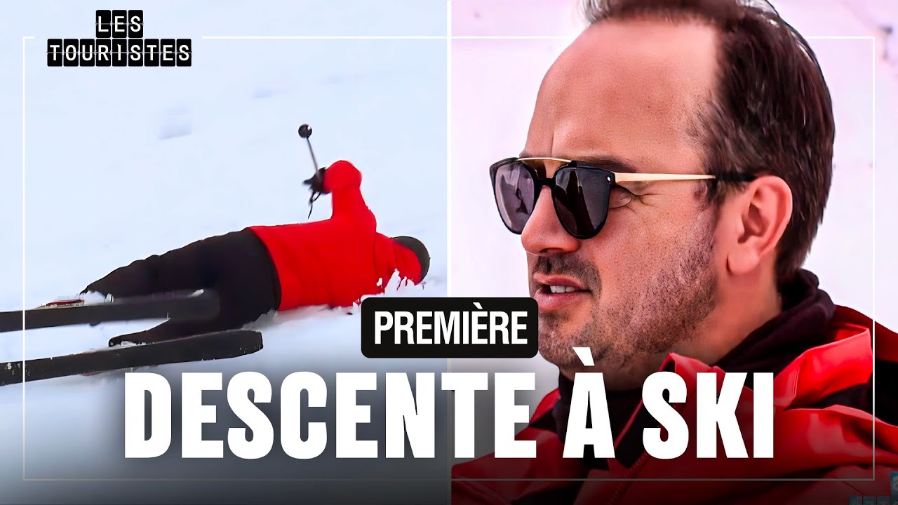 Jarry en PLS sur ses skis 🤣 | Les Touristes