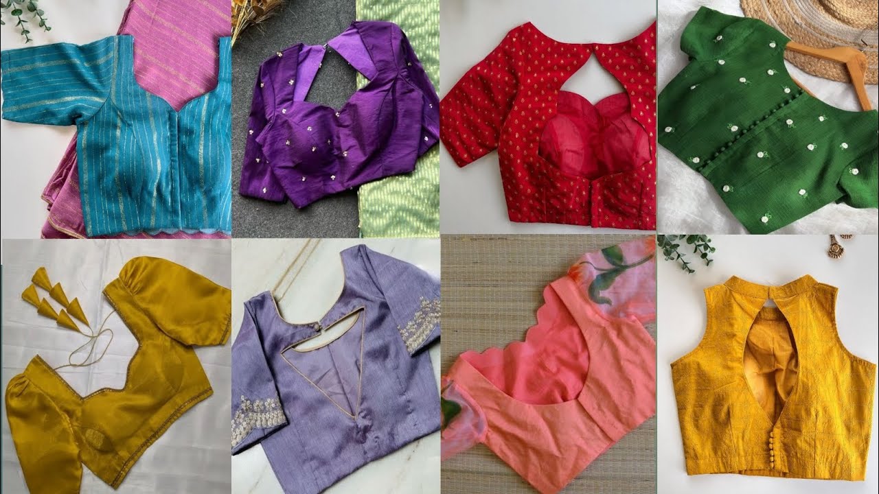 🎊 Latest Blouse back neck Designs / blouse design /Blausee Designs 2025 /blouse ki design #blouse