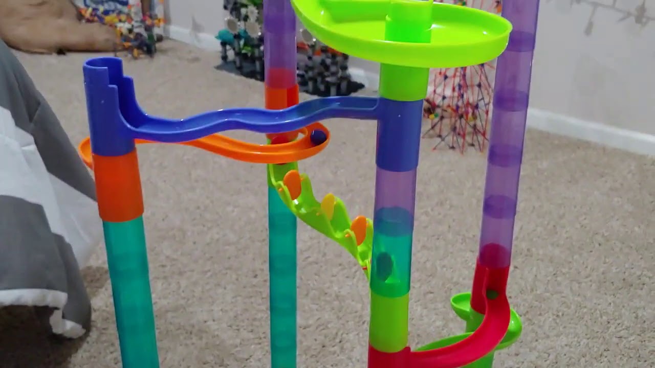 Marble Race 43 w/ the Solid Colored Marbles