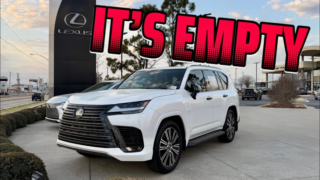 I went to a Lexus ￼Dealership i’m ￼Shocked At The Low Inventory