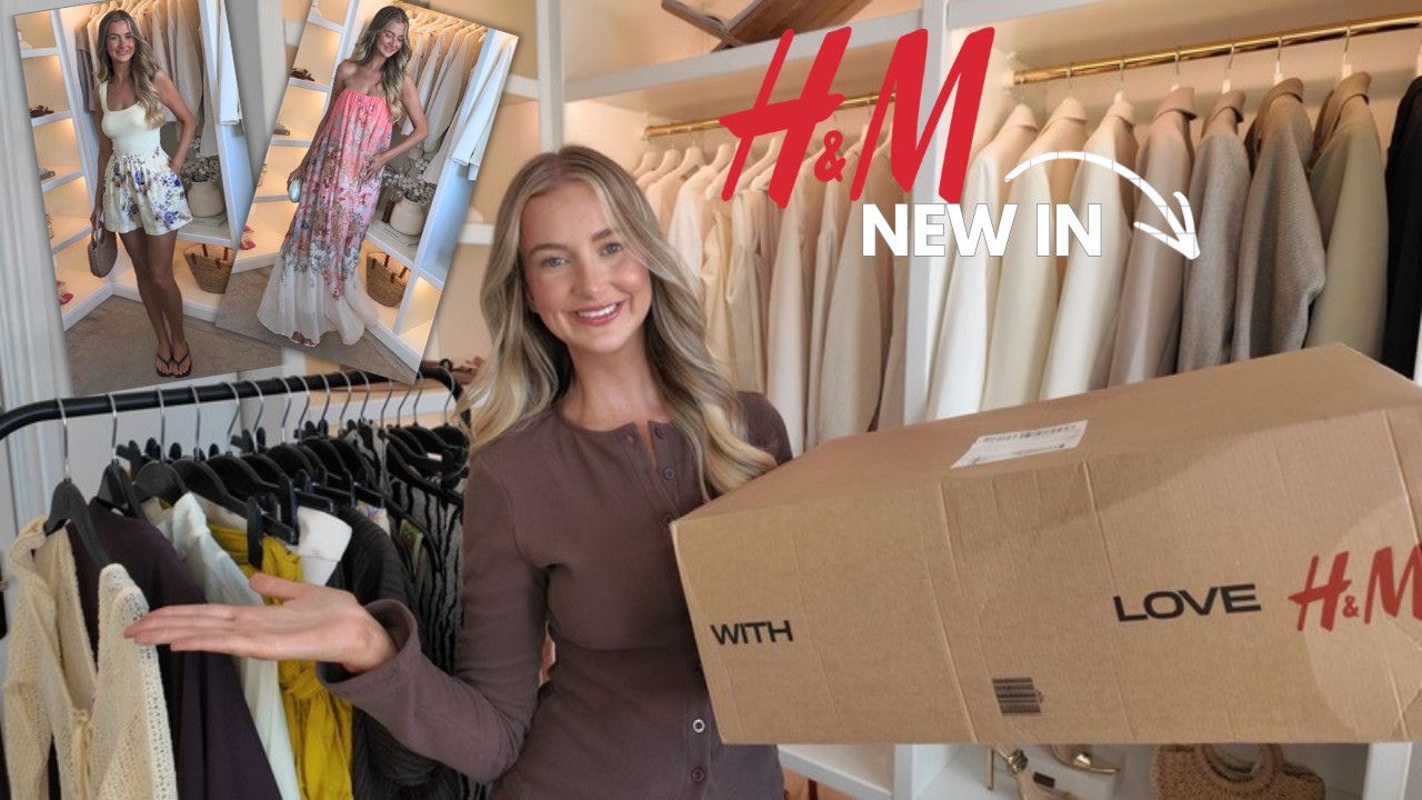 ЛЕТНЯЯ ПРИМЕРКА H&M ☀️ | Новинки на лето, образы для отпуска, платья и многое другое!