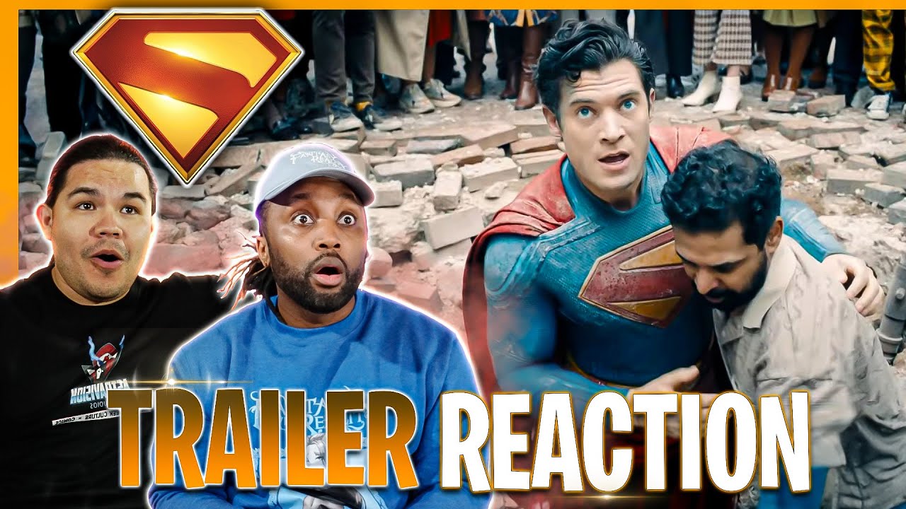 Honest Thoughts On The NEW SUPERMAN || Official Trailer REACTION