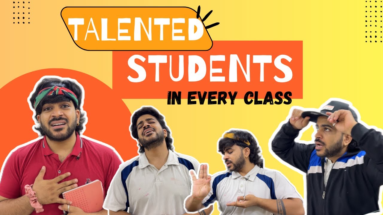 TALENTED STUDENTS IN EVERY CLASS || funny videos || sirfmridul #comedy #school #schoollife