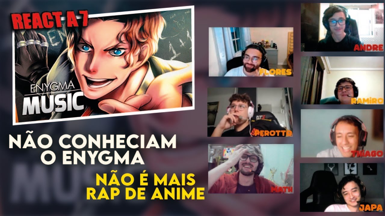 REACT A 7 - Ciência!! | Nikola Tesla (Shuumatsu no Valkyrie) | Enygma // GRUPO REAGE