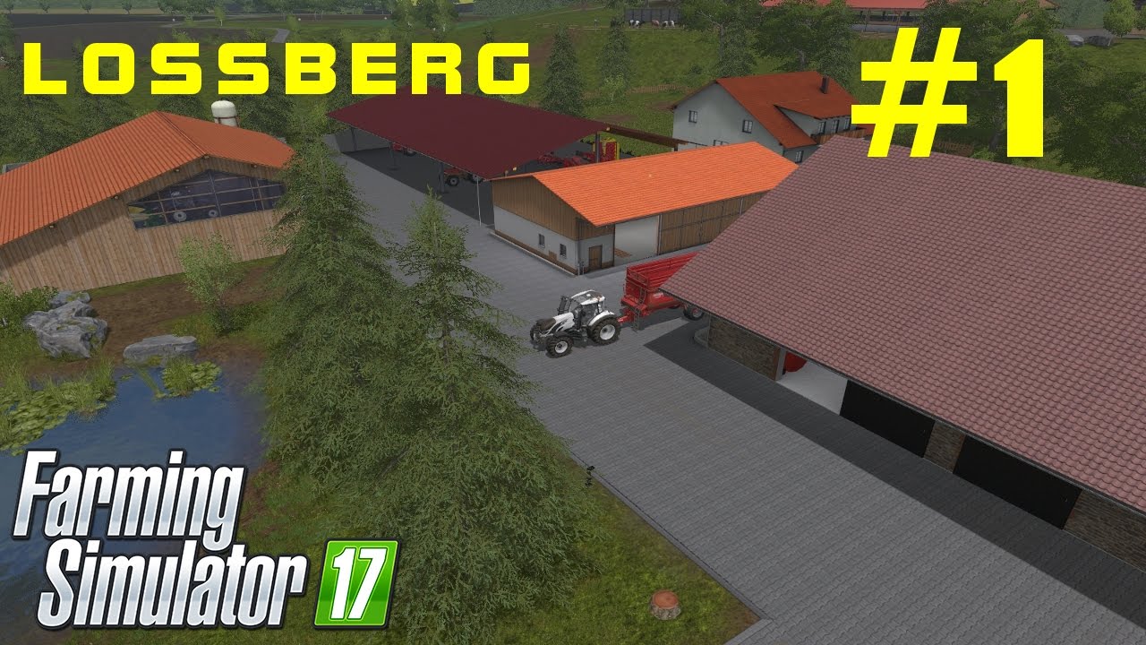 #1 MP  Farming Simulator 17 LIVE - LOSSBERG FOR FS17 - SymulAnton