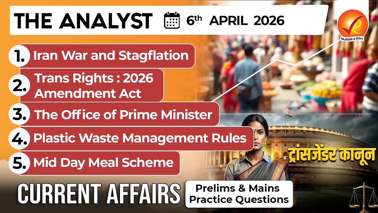 Current Affairs Today 6th APR 2026 I UPSC Daily Current Affairs I The Hindu Analysis I The Analyst