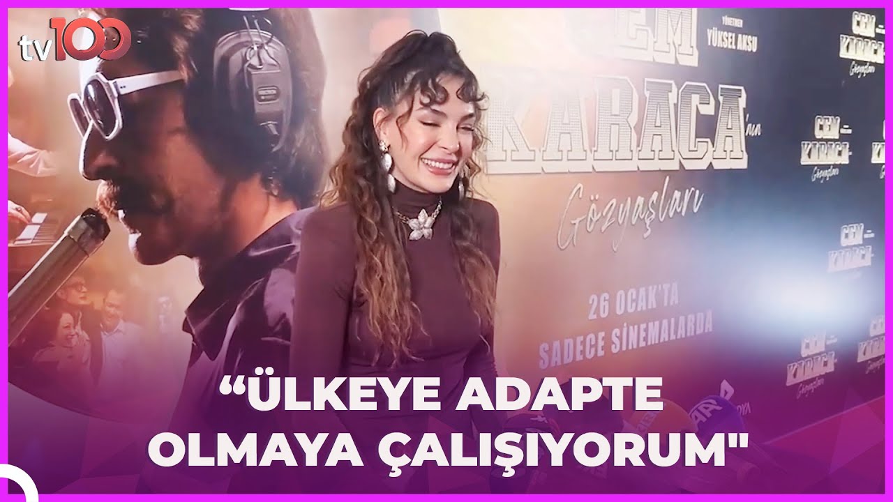 Ebru Şahin, Cem Karaca Filminin Gala Gecesinde