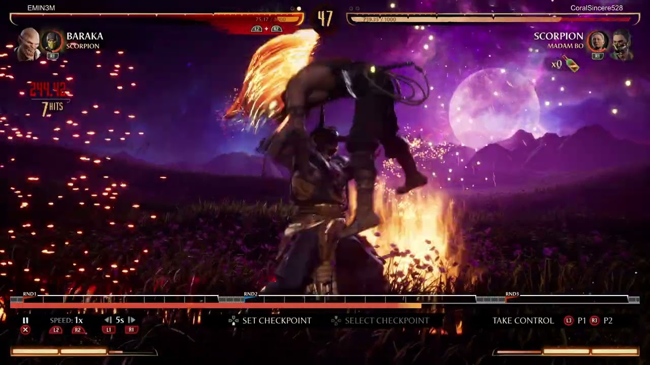 MK1 Online VS Scorpion player