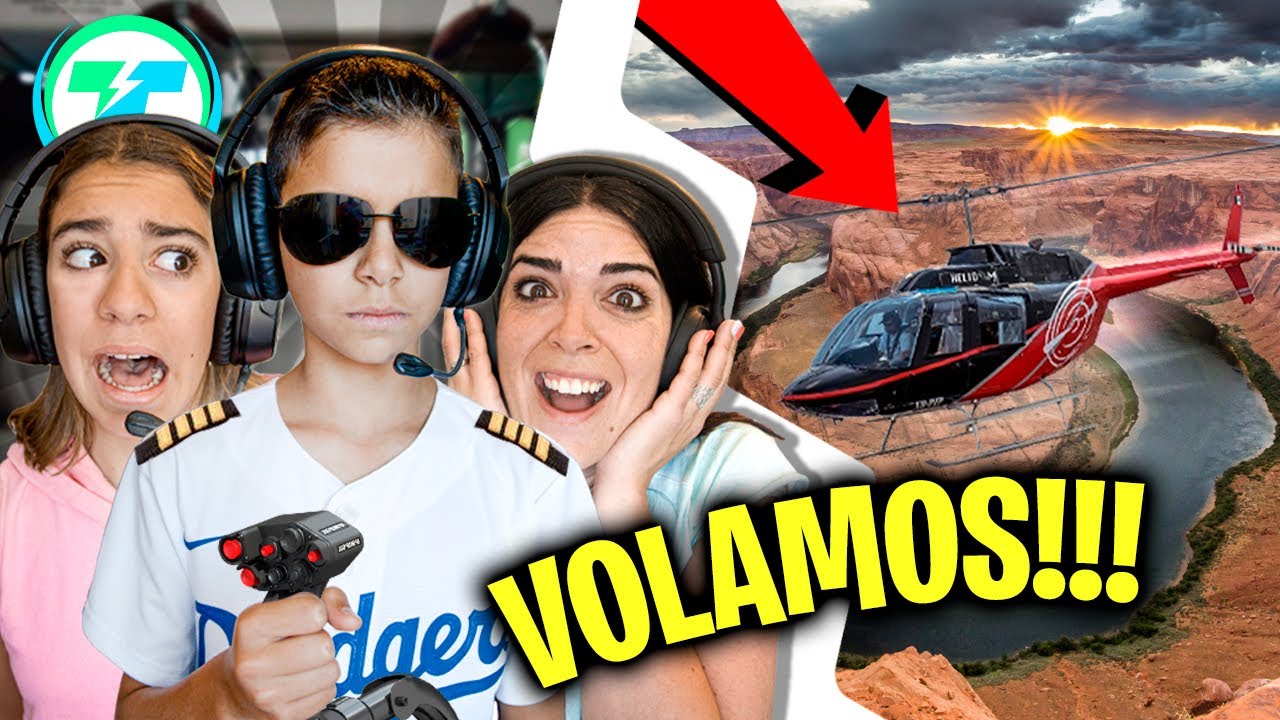 ¡VOLAMOS en HELICÓPTERO sobre el GRAN CAÑÓN!