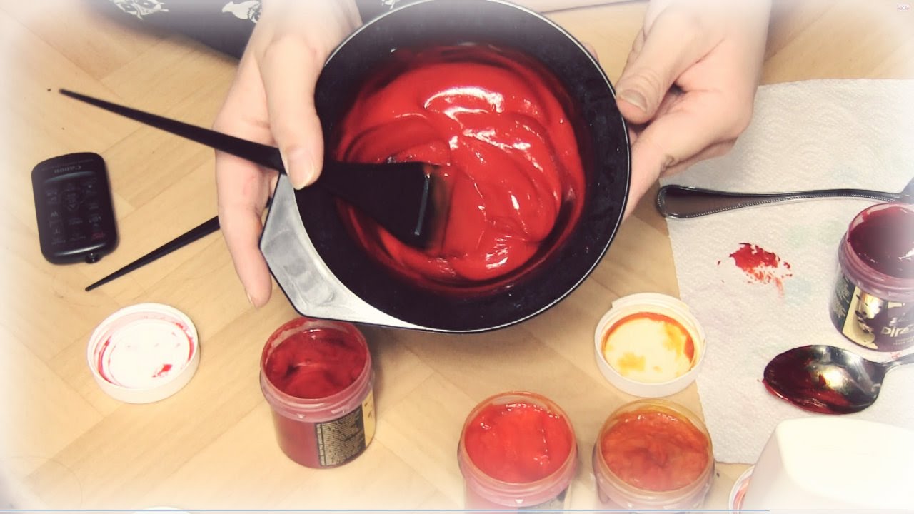 ♥ Directionsgepansche: Coral Red ♥