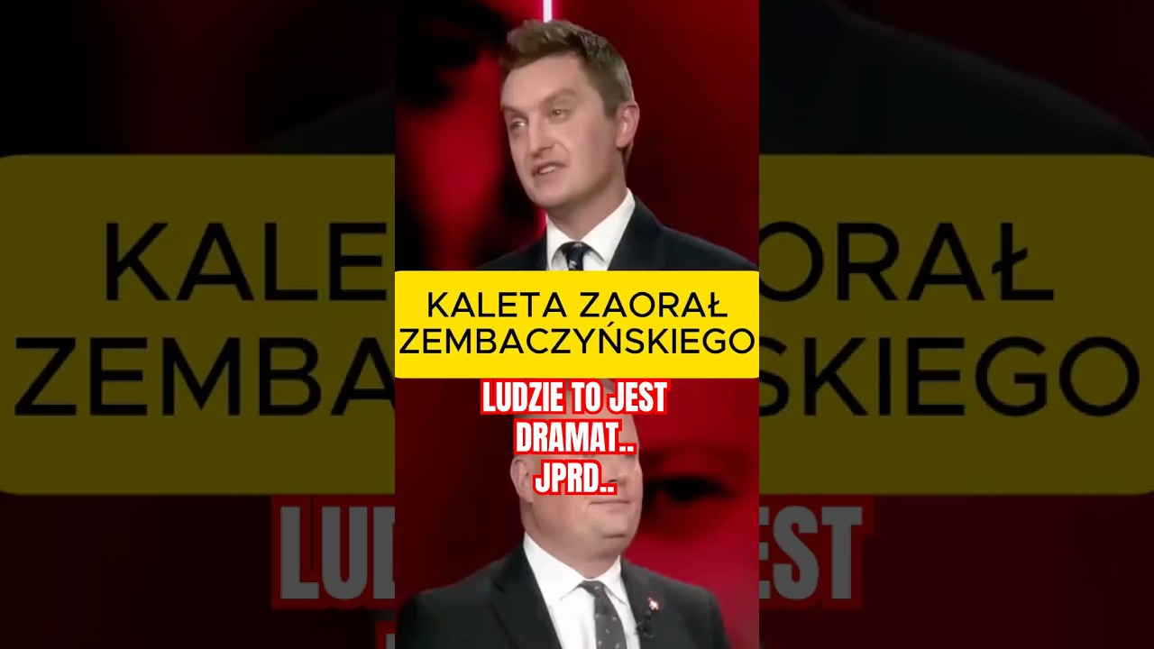 KALETA ZAORAŁ ZEMBACZYŃSKIEGO🇵🇱🦅 #shorts #wybory2027 #polska #polacy #rzeczpospolita #info #🇵🇱