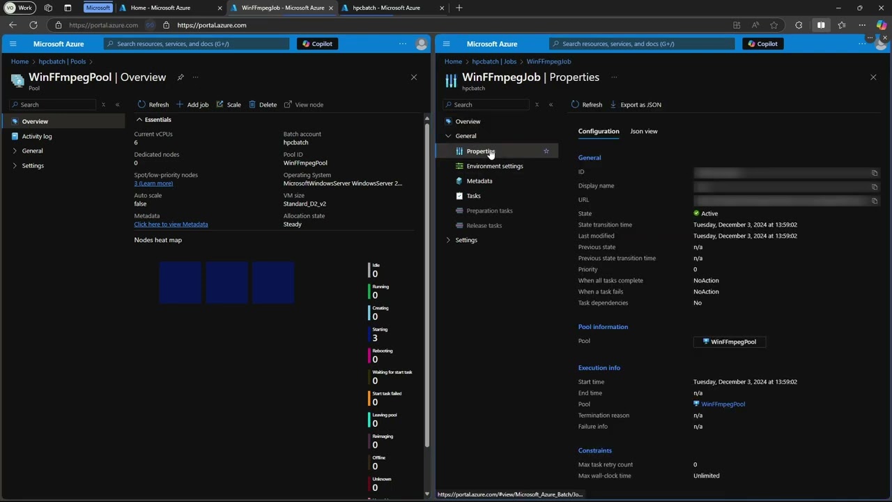 Azure Batch HPC workload Demo | Module 03 | Full batch workflow