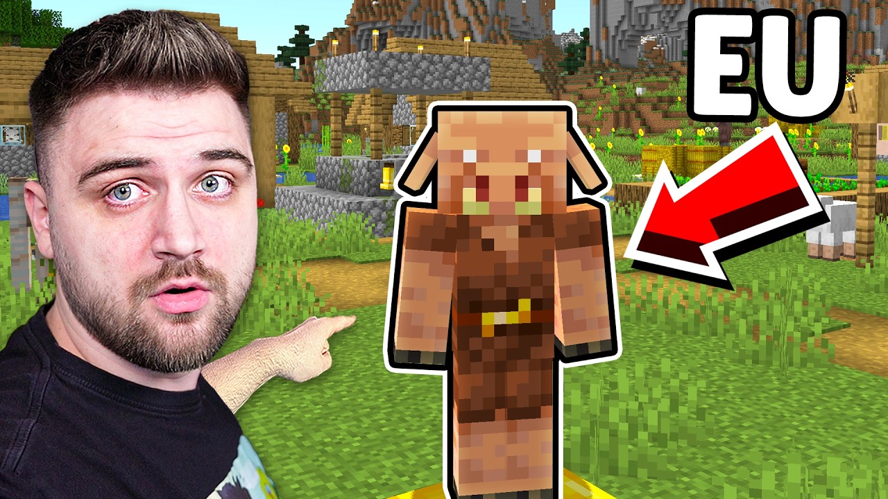 Sunt PIGLIN pe Minecraft !