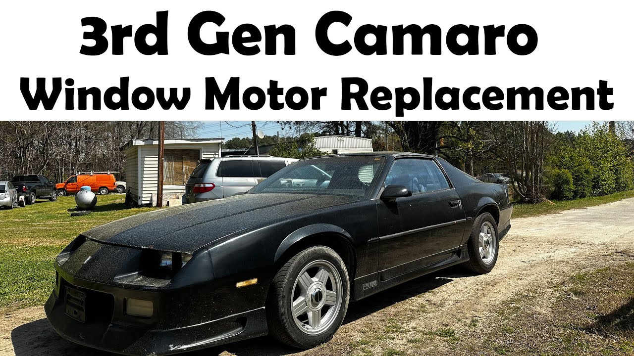 Как заменить электродвигатели стеклоподъемников и стеклоочистители в Camaro 3-го поколения — шаг ...
