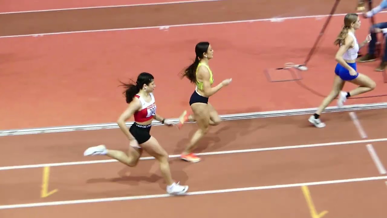 400 m U18 női 2. időfutam