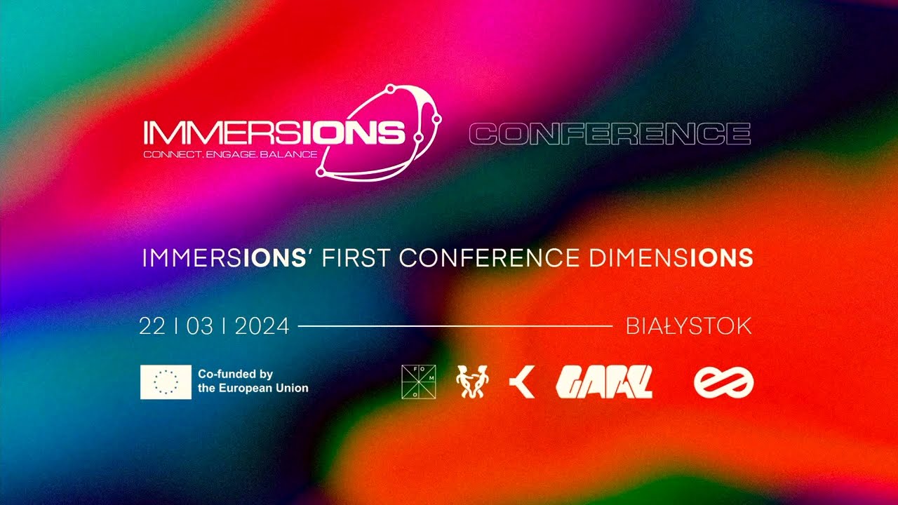 DIMENSIONS - IMMERSIONS' FIRST CONFERENCE + panel discussion