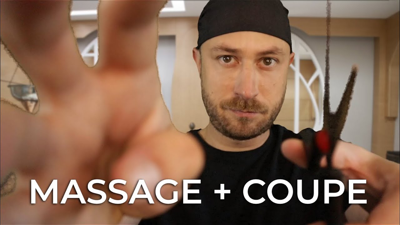 Coupe de cheveux RAPIDE & massage du cuir chevelu - ASMR