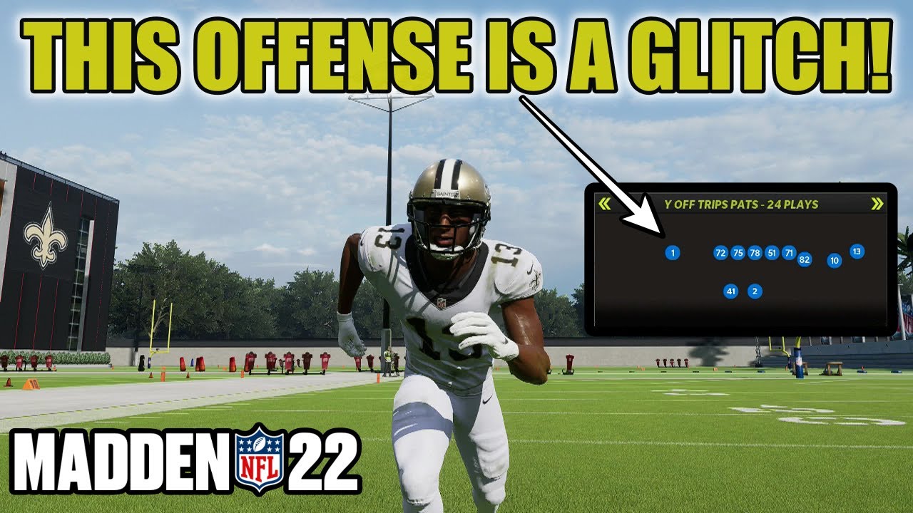 THIS OFFENSE IS A SUPER GLITCH! DESTROY ANY DEFENSE! MADDEN 22 TIPS