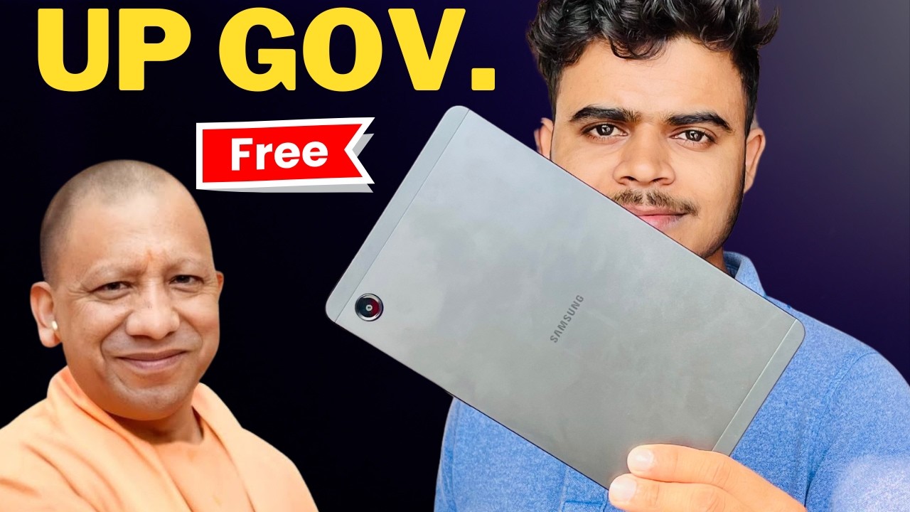 SAMSUNG Galaxy Tab A9 Unboxing & Review || Up Government Tablet Unboxing!!