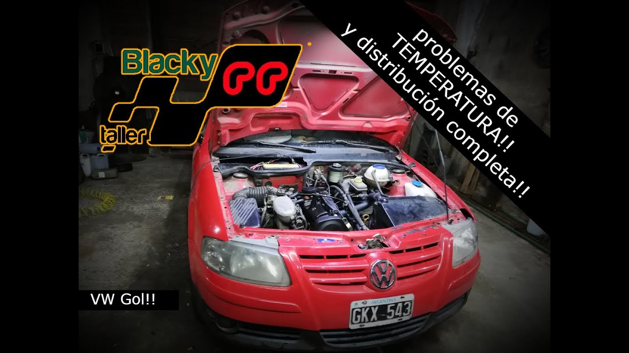 VW Gol Power con problemas de TEMPERATURA y distribución completa!!
