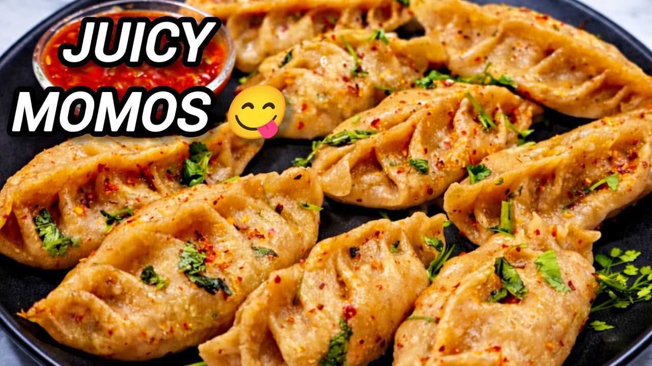 Juicy Veg Momos 😋 | आटे के हेल्दी मोमोज़ रेसिपी