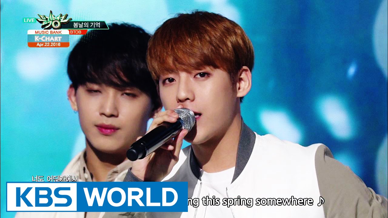 BTOB - Remember that (봄날의 기억) [Music Bank K-Chart / 2016.04.22]