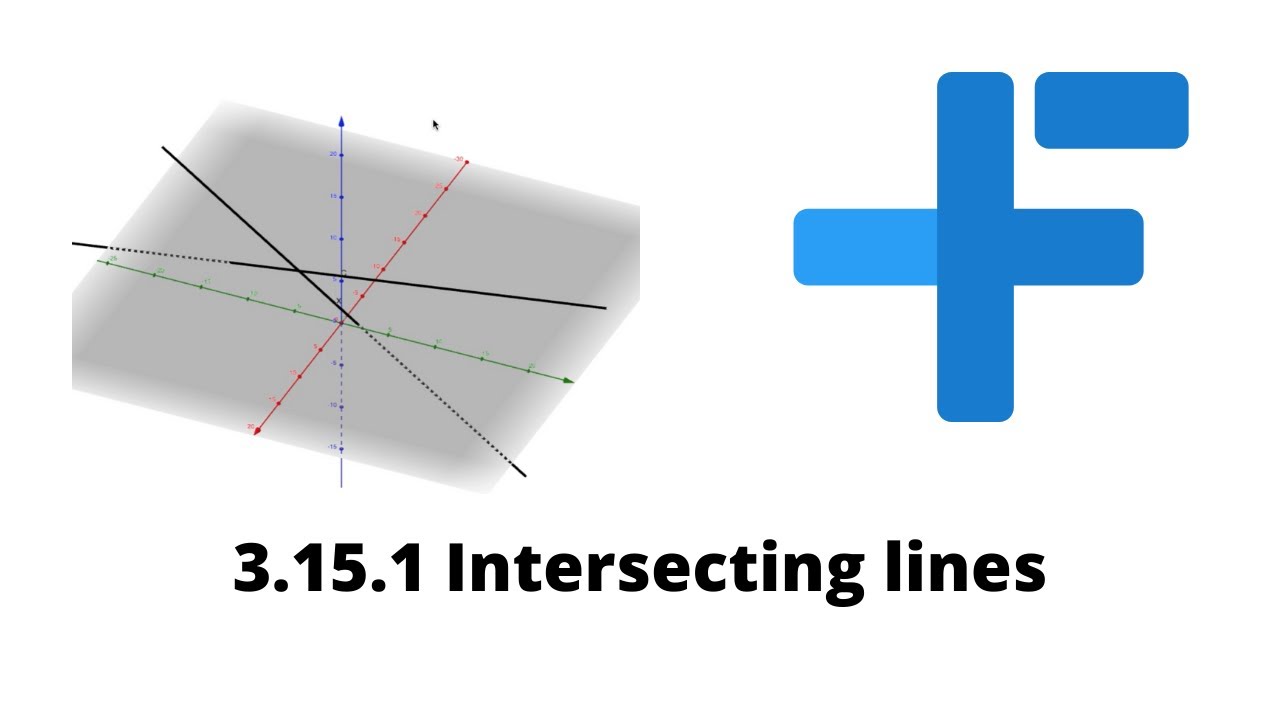 3.15.1 Intersecting lines | IB Math AA | Mr. Flynn IB