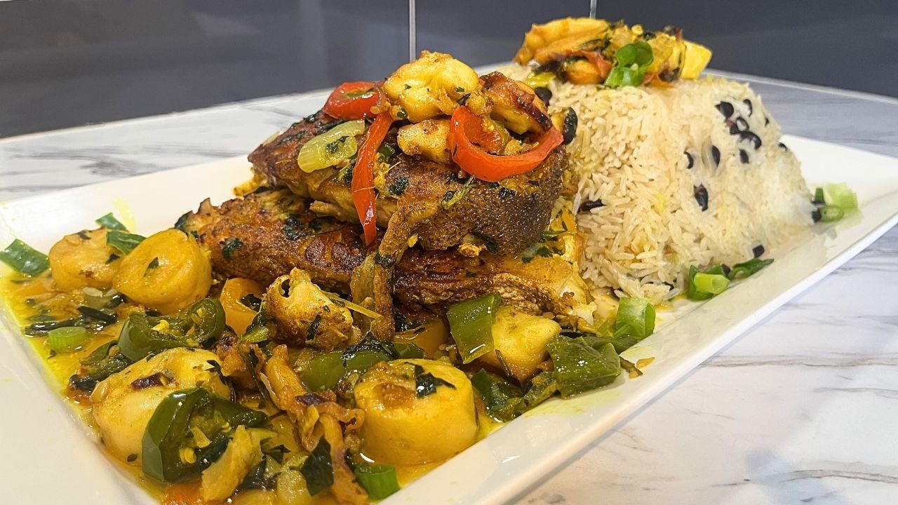 HOW TO MAKE FISH AT HOME (GROUPER) WITH SQUID AND SCALLOPS