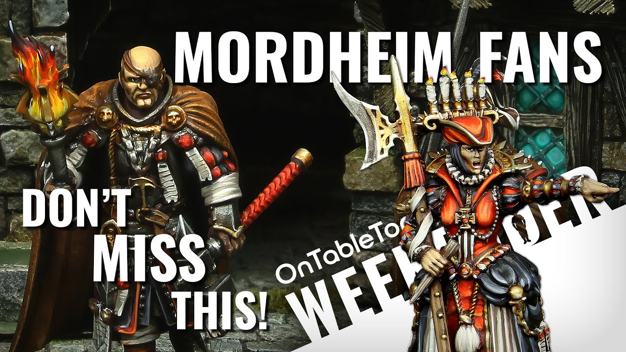 Don't Miss This Mordheim Fans! Witch Hunter Miniatures Perfect For The Damned City #OTTWeekender