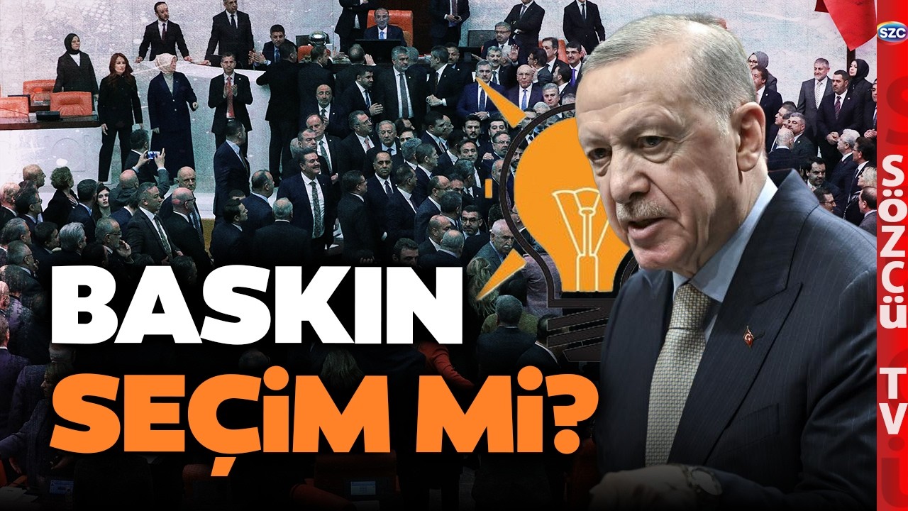 Meclis Kulisleri Çalkalanıyor! Erdoğan 'Baskın Seçim' Düğmesine mi Bastı? AK Parti'den Yeni Hamle