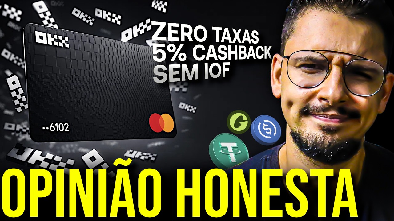 Cart&atilde;o OKX Pay: 5% de Cashback + ZERO Taxas? Passo a Passo Completo (2026)