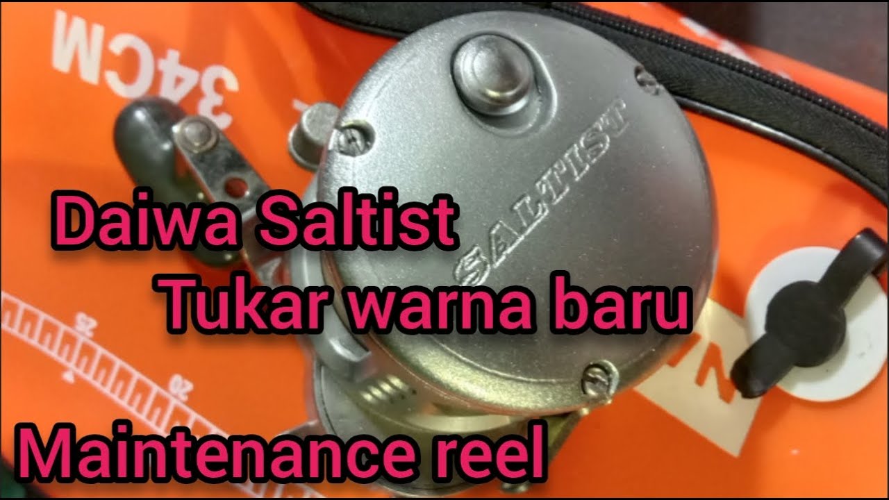 Servis reel daiwa saltist.