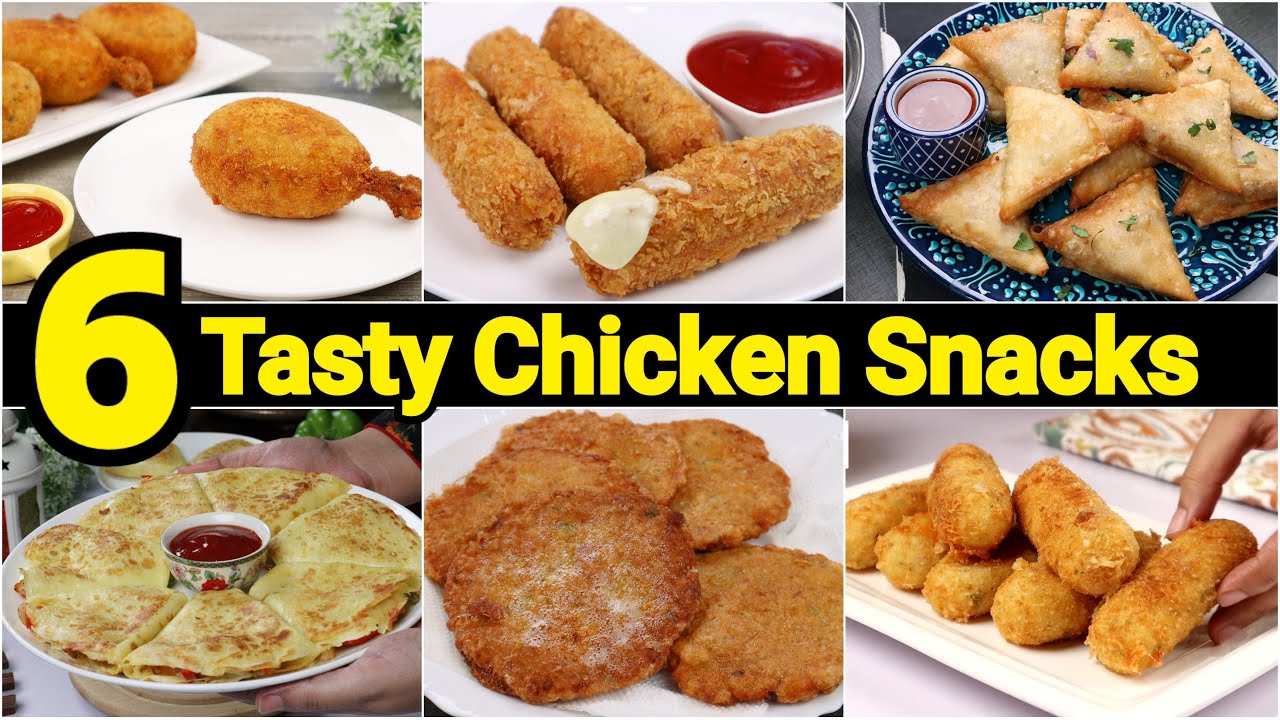 6 Tasty Chicken Snacks (Ramadan Special) by YES I CAN COOK