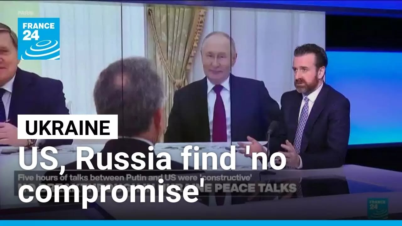 US, Russia find 'no compromise' on key territory issue after Ukraine talks &bull; FRANCE 24 English