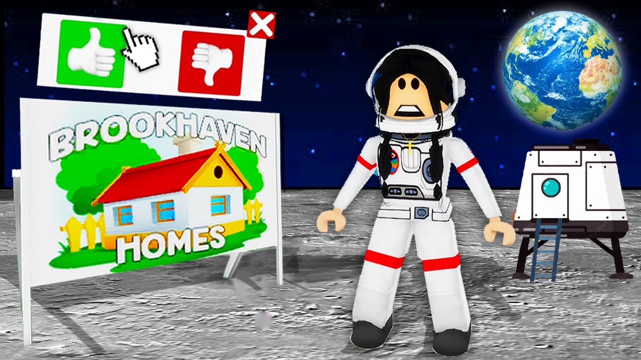 КАК ПОПАСТЬ НА ЛУНУ в ROBLOX BROOKHEAVEN!