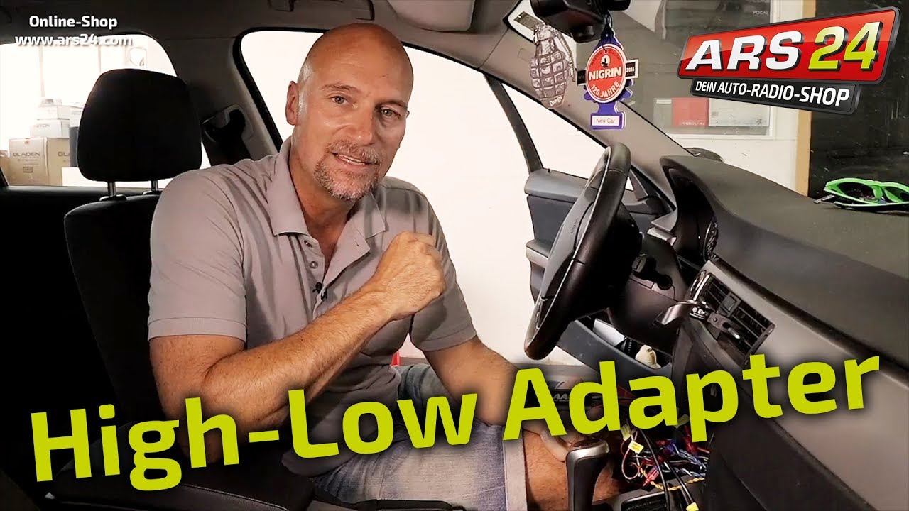 High-Low Adapter | Aus Lautsprecherausgängen Cinchleitungen machen