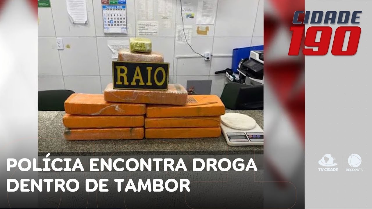Polícia encontra droga dentro de tambor enterrado na zona rural de Itapajé | Cidade 190