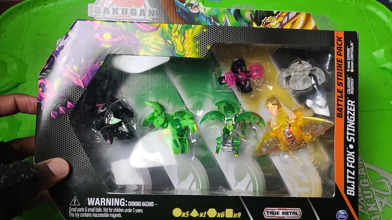 NEW BAKUGAN EVOLUTIONS VENTUS PLATINUM BLITZ FOX AURELUS STINGZER BATTLE STRIKE PACK UNBOXING!