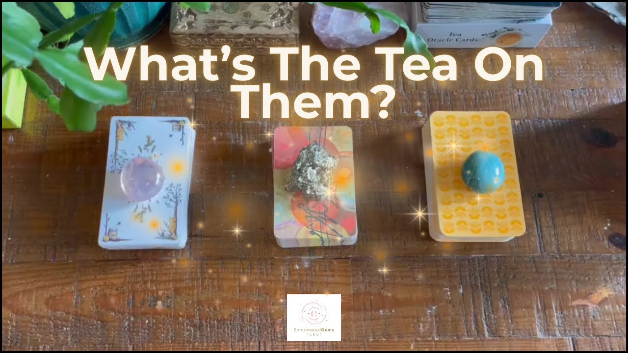 Pick-a-Card: Что за чай на них? 🍵