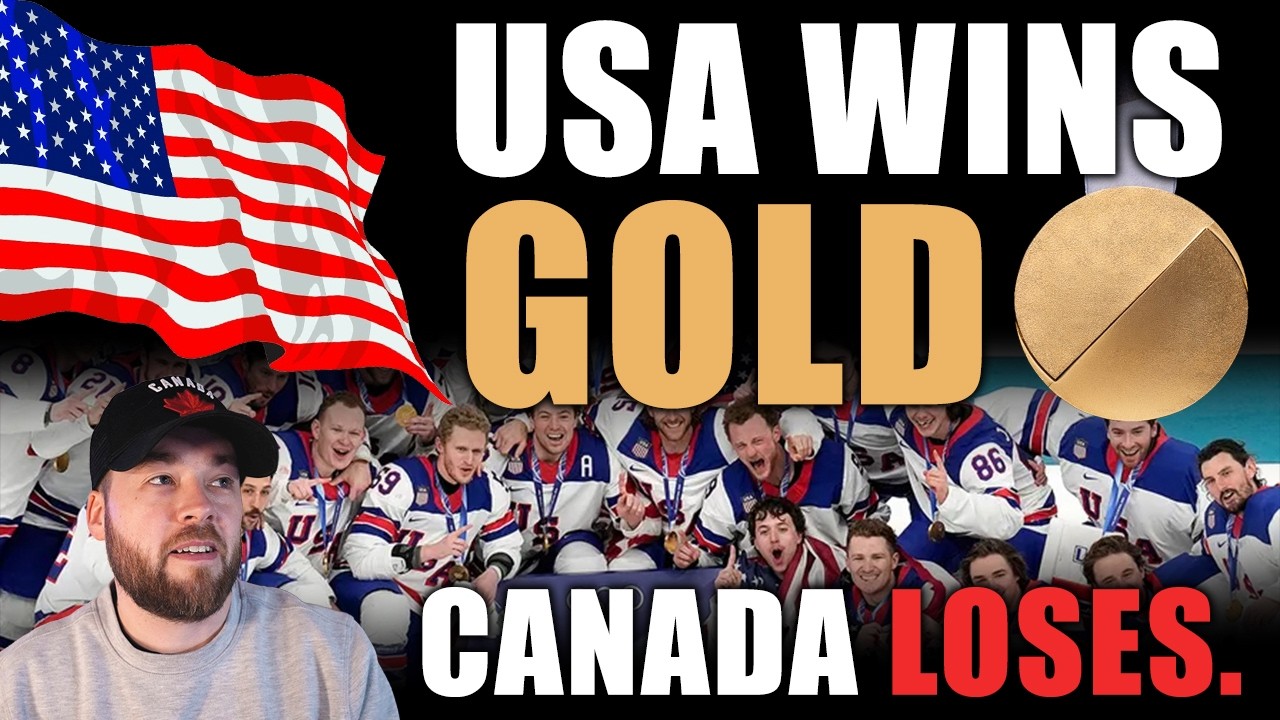 USA Wins Gold. Canada Loses. My Thoughts... as a Canadian.