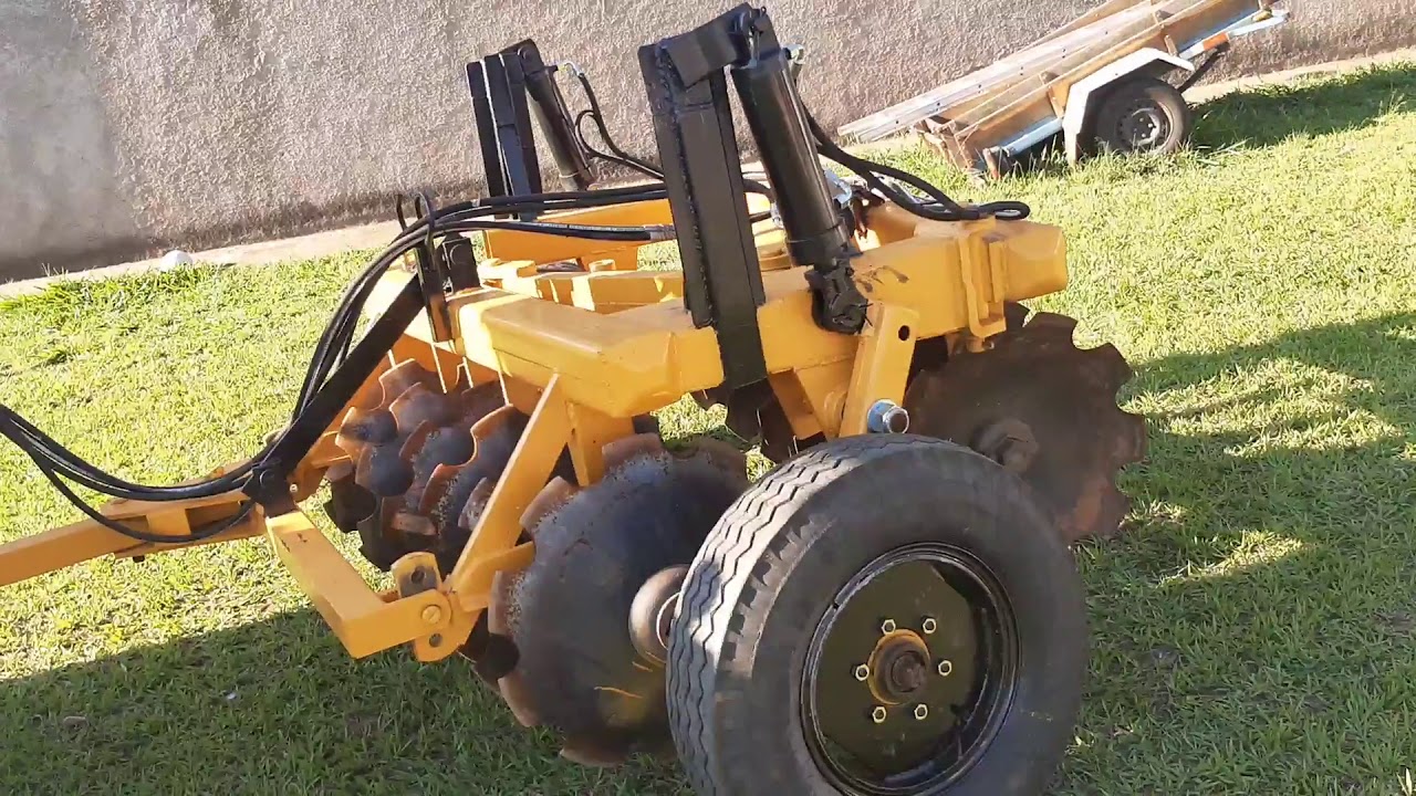 adapta&ccedil;&atilde;o transporte de pneus em grade de arrasto
