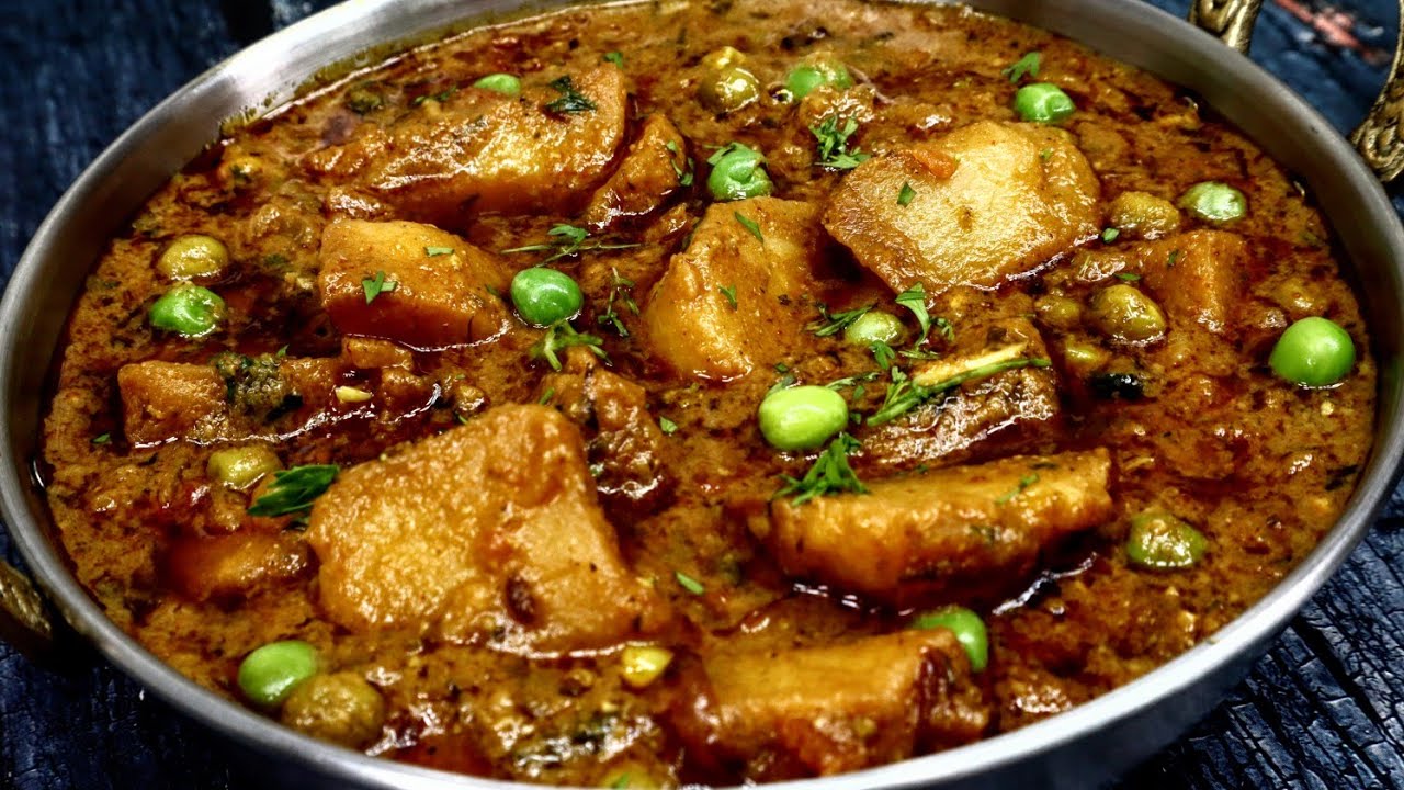 UP Style Aloo Matar Ki Sabji | Aloo Matar Ki Sabji