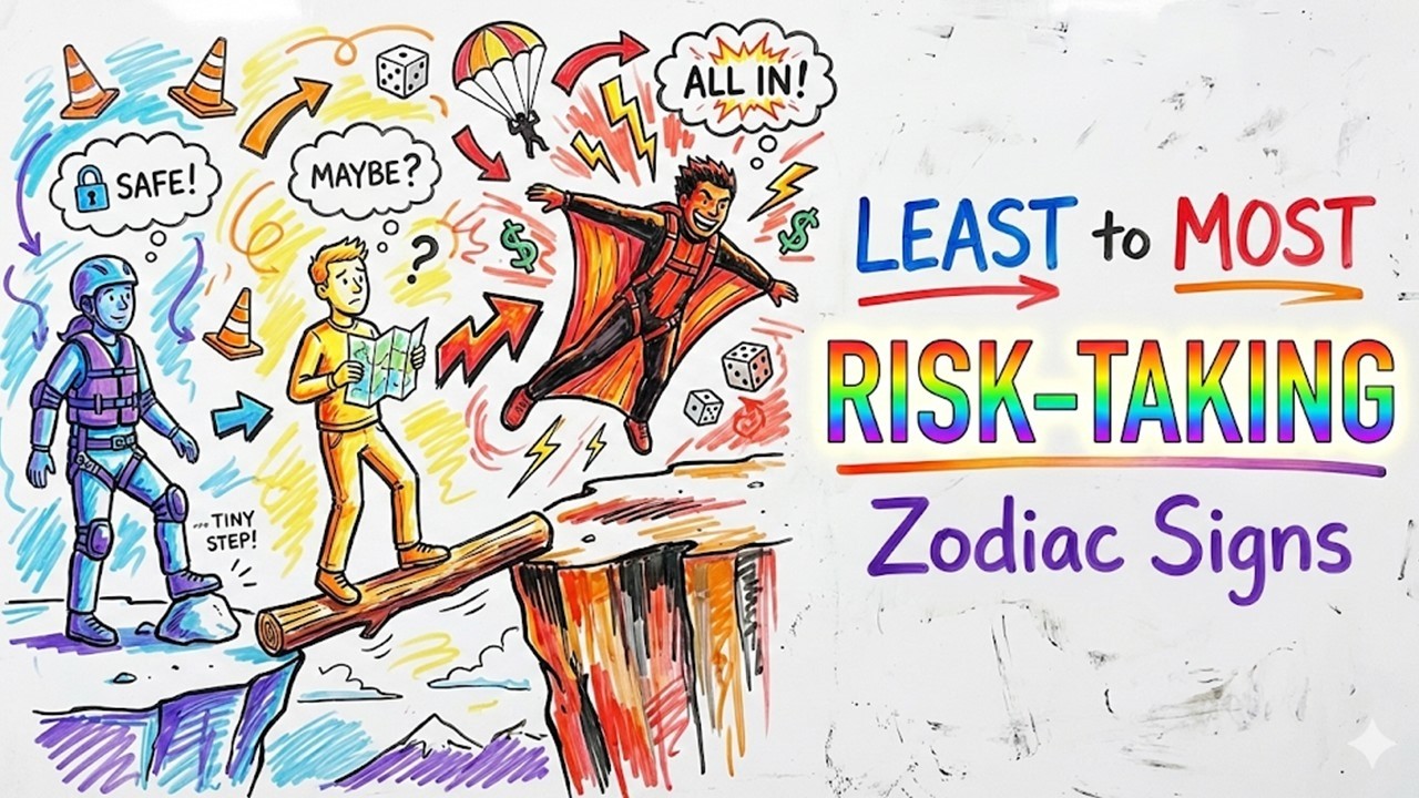 Least to Most Risk Taking Zodiac Signs